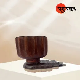 Electric Kapoor Dani – Wooden Finish Camphor Burner
