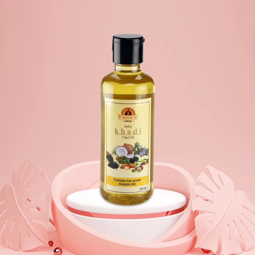 Herbal Khadi-7 Hair oil