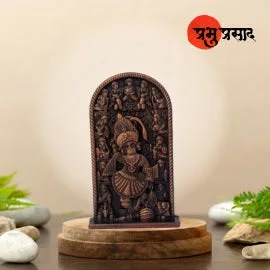 Divine Metal Hanuman Murti – Temple Style Spiritual Idol