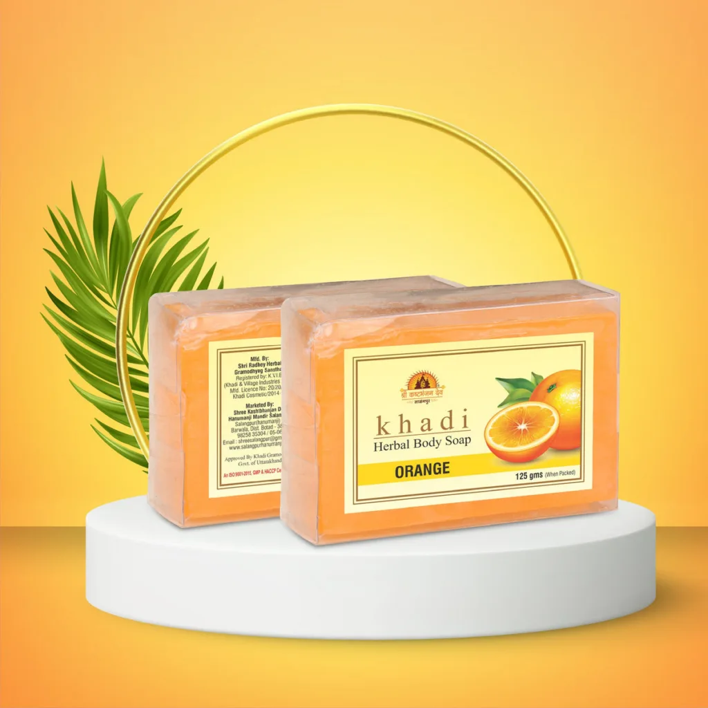 KHADI- ORANGE SOAP
