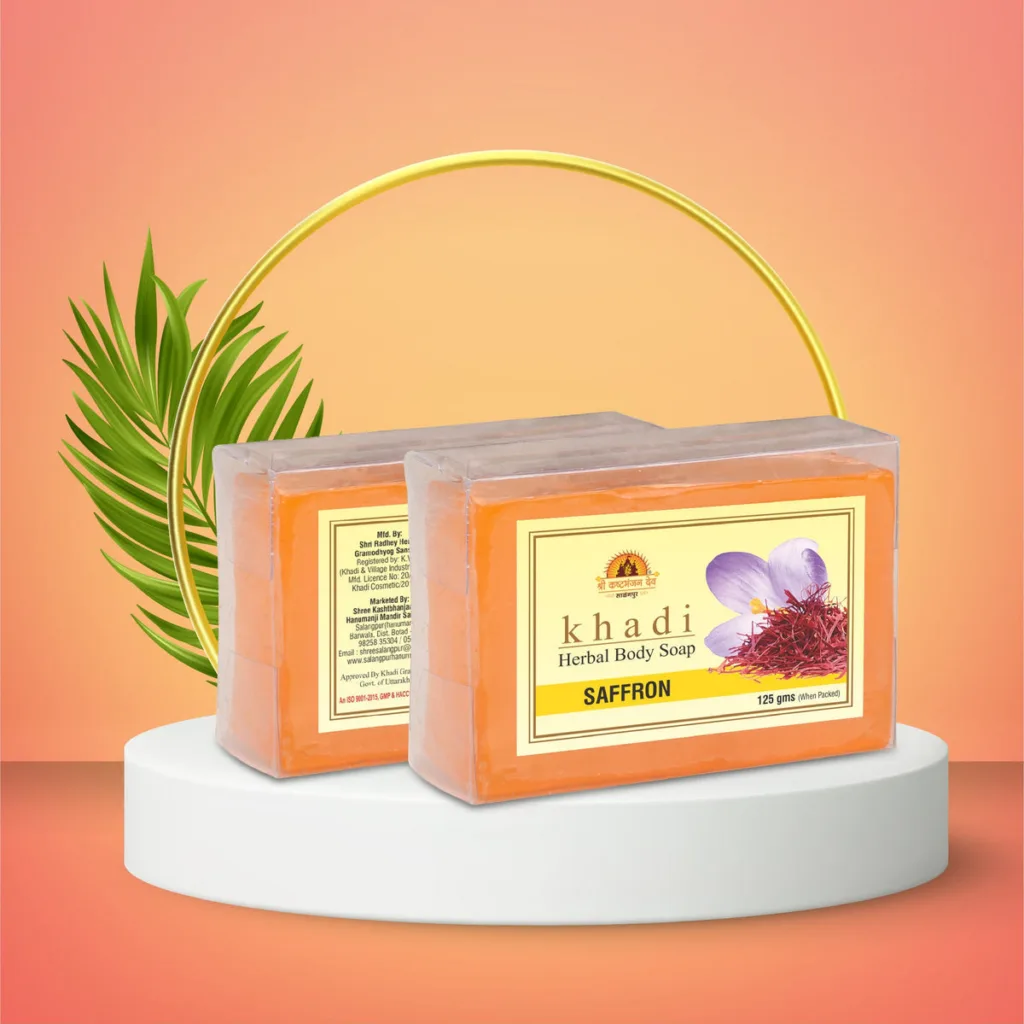 KHADI-SAFFRON SOAP