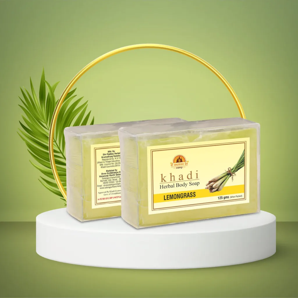 KHADI- LEMONGRASS SOAP