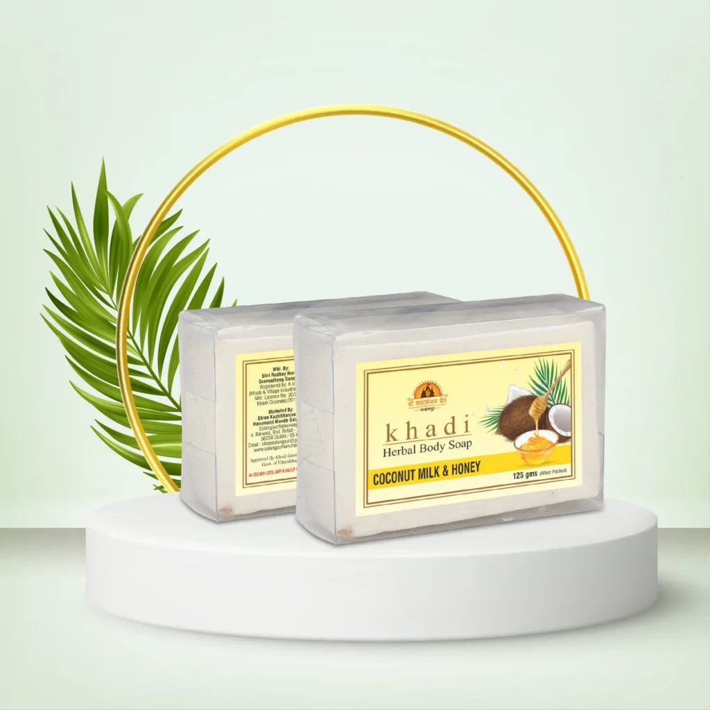 KHADI- COCONUT MILK & HONEY SOAP