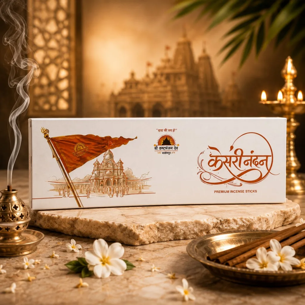 Kesari Nandan Premium Incense Sticks | Divine Fragrance Agarbatti for Pooja
