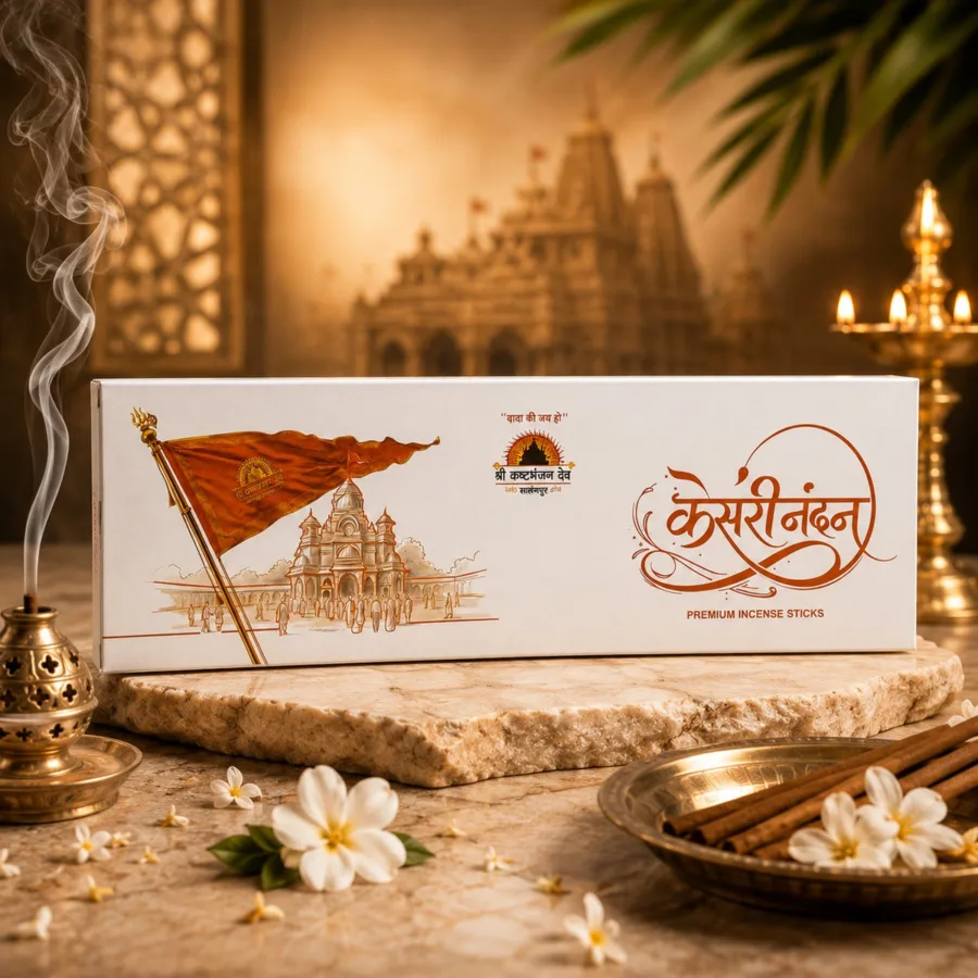 Kesari Nandan Premium Incense Sticks | Divine Fragrance Agarbatti for Pooja