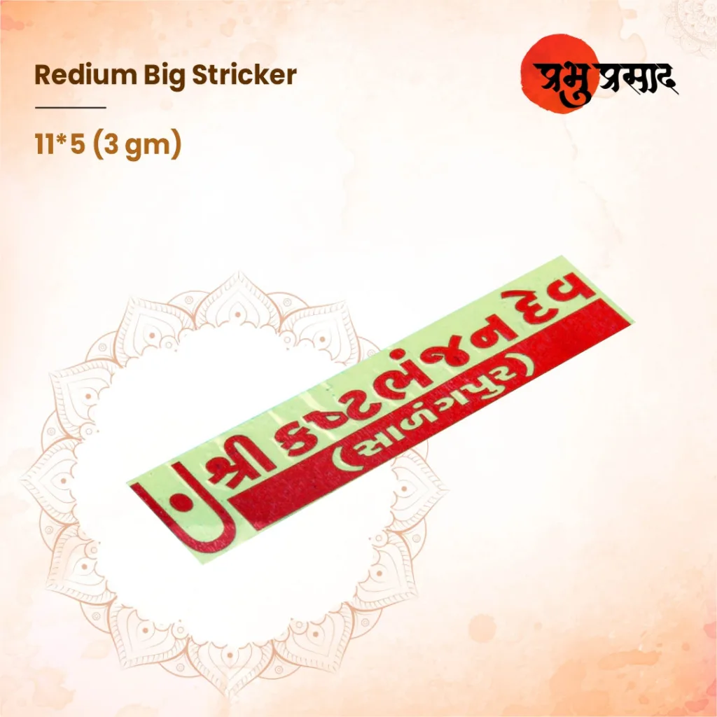 REDIUM STICKER - BIG- 11.X5 - 3GM