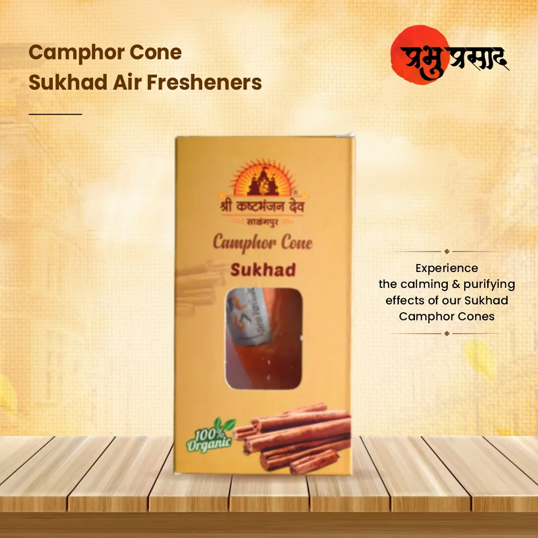 Camphor cone (Sukhad Air Fresheners)