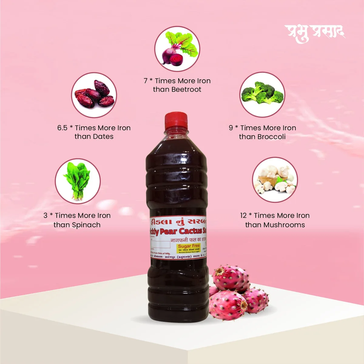 Findla Sarbat – Prickly Pear Cactus Sharbat ( Healthy Energy Drink)